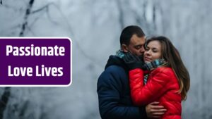 Man and woman walking together on winter park