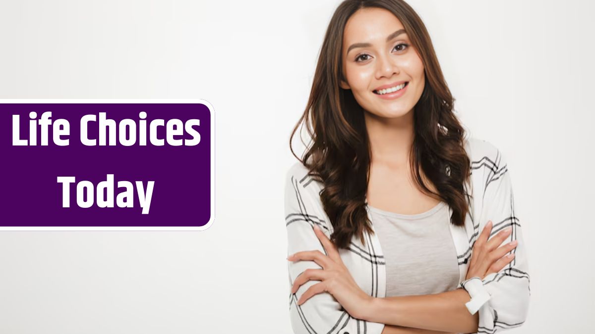 Portrait of young woman with magnificent smile standing with arms folded isolated, over white