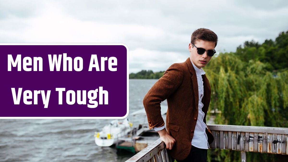 Stylish boy posing with lake background