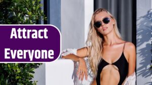 Fashion portrait of young rich stylish european woman in black trendy swimsuit, sunglasses and lace cape outside villa, tropical background, sunset warm light.